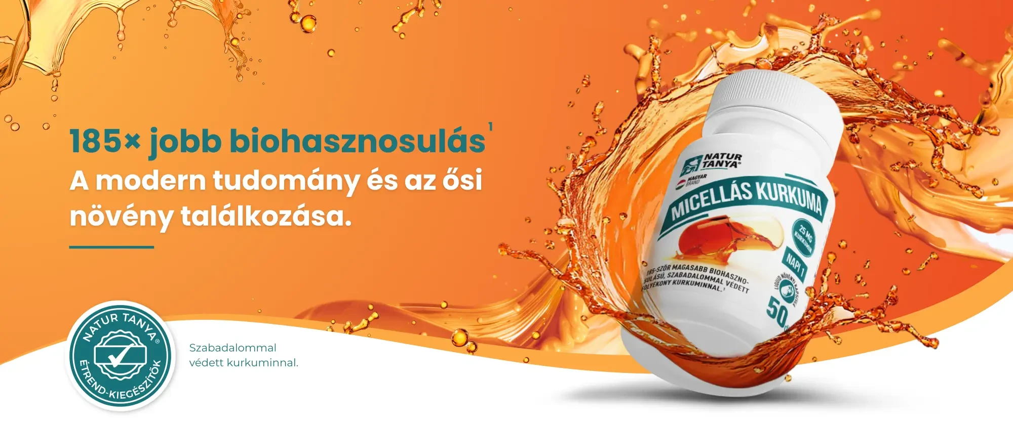 NT Micellás Kurkuma 50 db