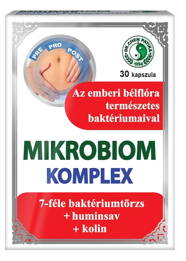 Dr. Chen Mikrobiom komplex kapszula 30 db