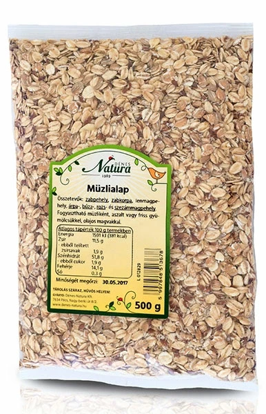 Natura Müzlialap 0,5kg