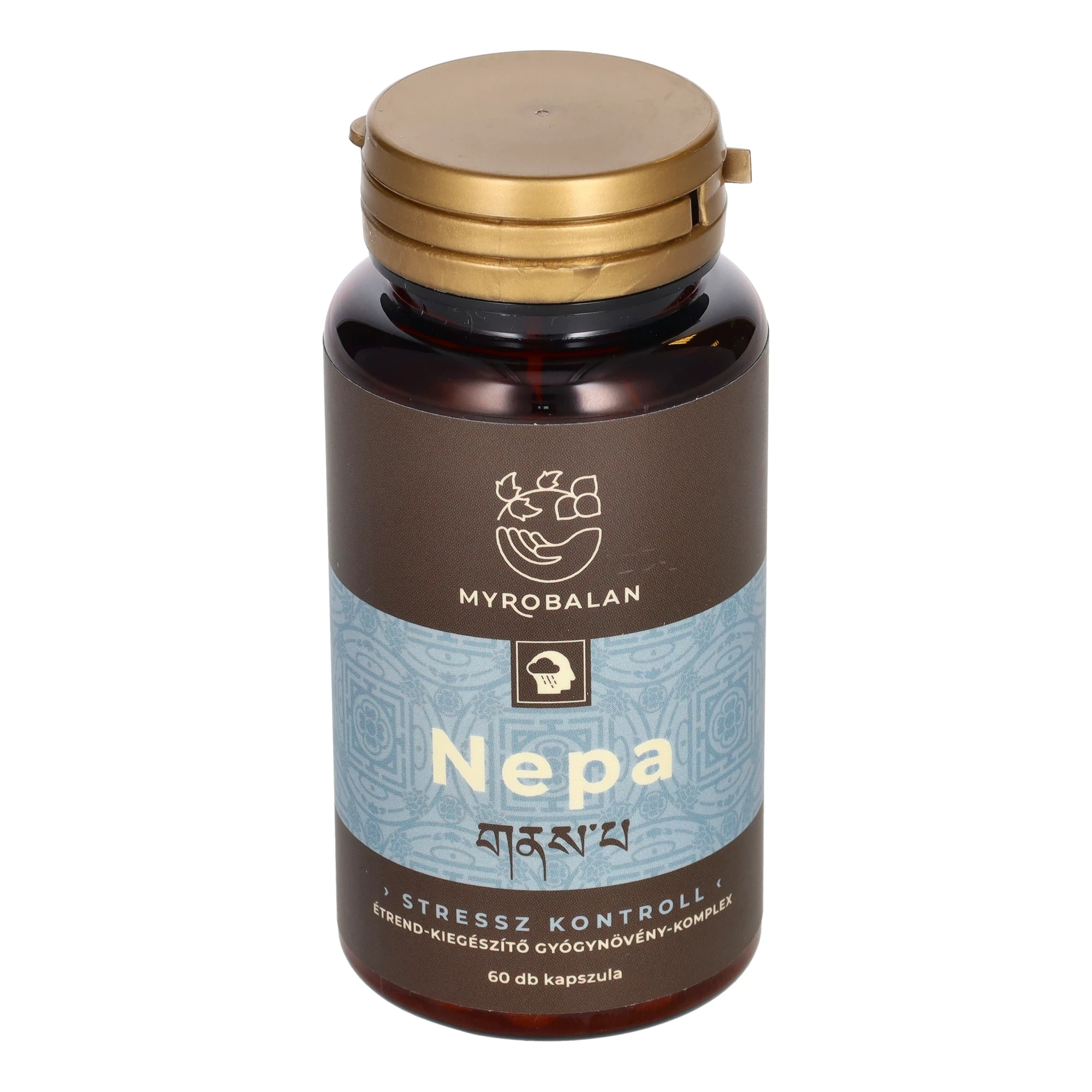 Myrobalan Nepa nyugodt tudat gyógynövény-komplex 60db