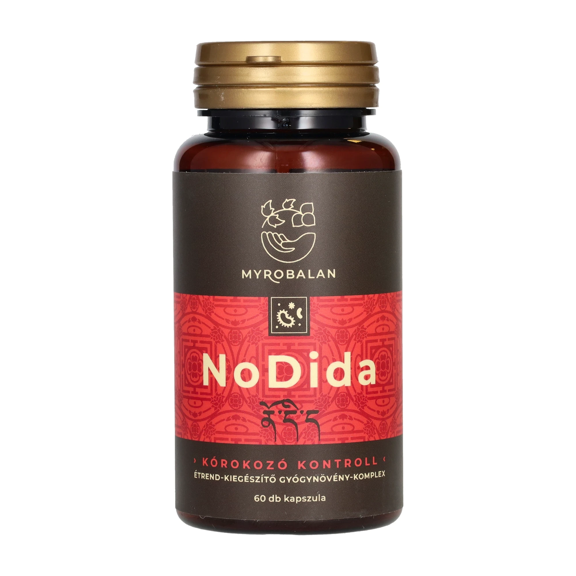 Myrobalan NoDida Candida, gombák és élősködők elleni gyógynövény-komplex 60db