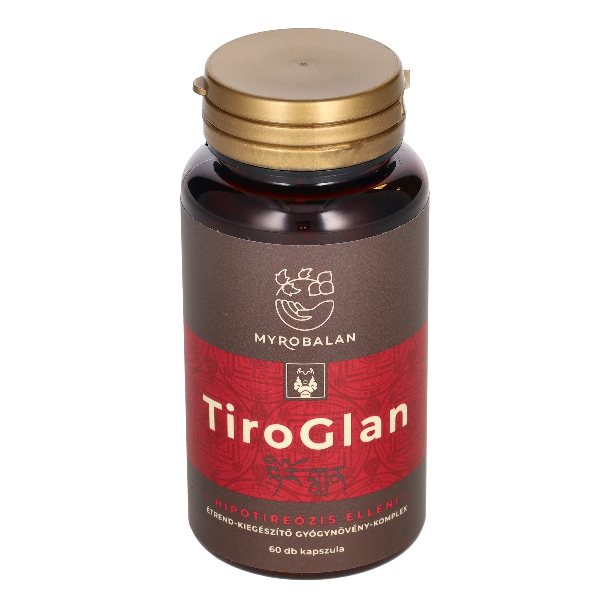 Myrobalan TiroGlan pajzsmirigy-alulműködés elleni gyógynövény-komplex 60db