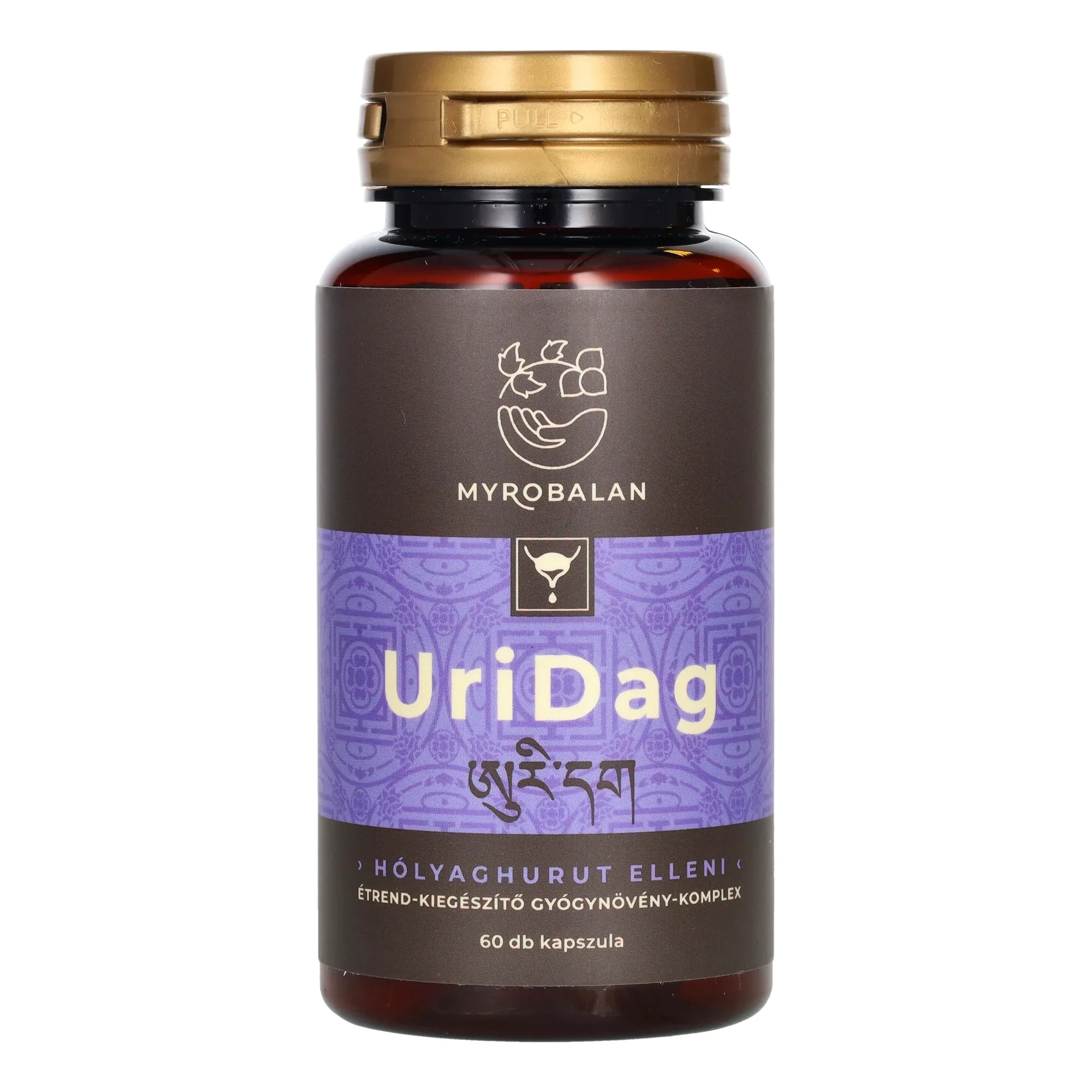 Myrobalan UriDag hólyaghurut és húgyúti fertőzések elleni gyógynövény-komplex 60db