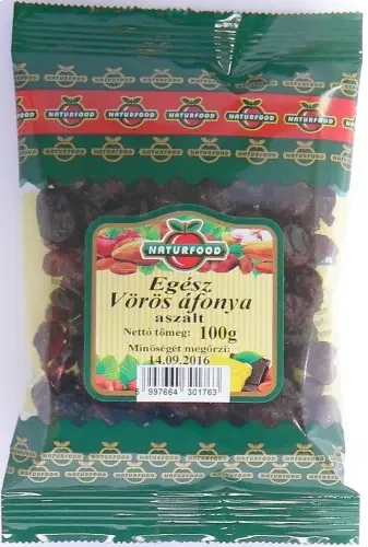 Naturfood Aszalt vörös áfonya 100g