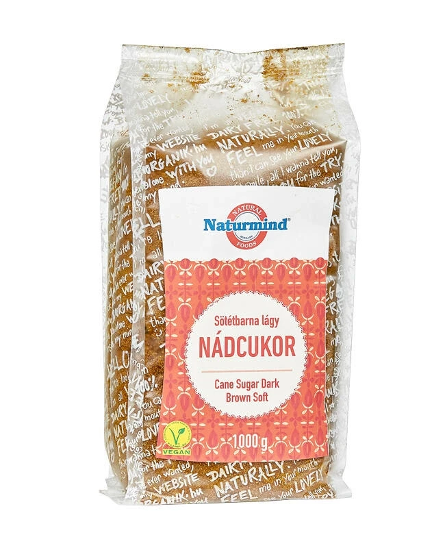 Natúr lágy sötétbarna nádcukor 1 kg BiOrganik