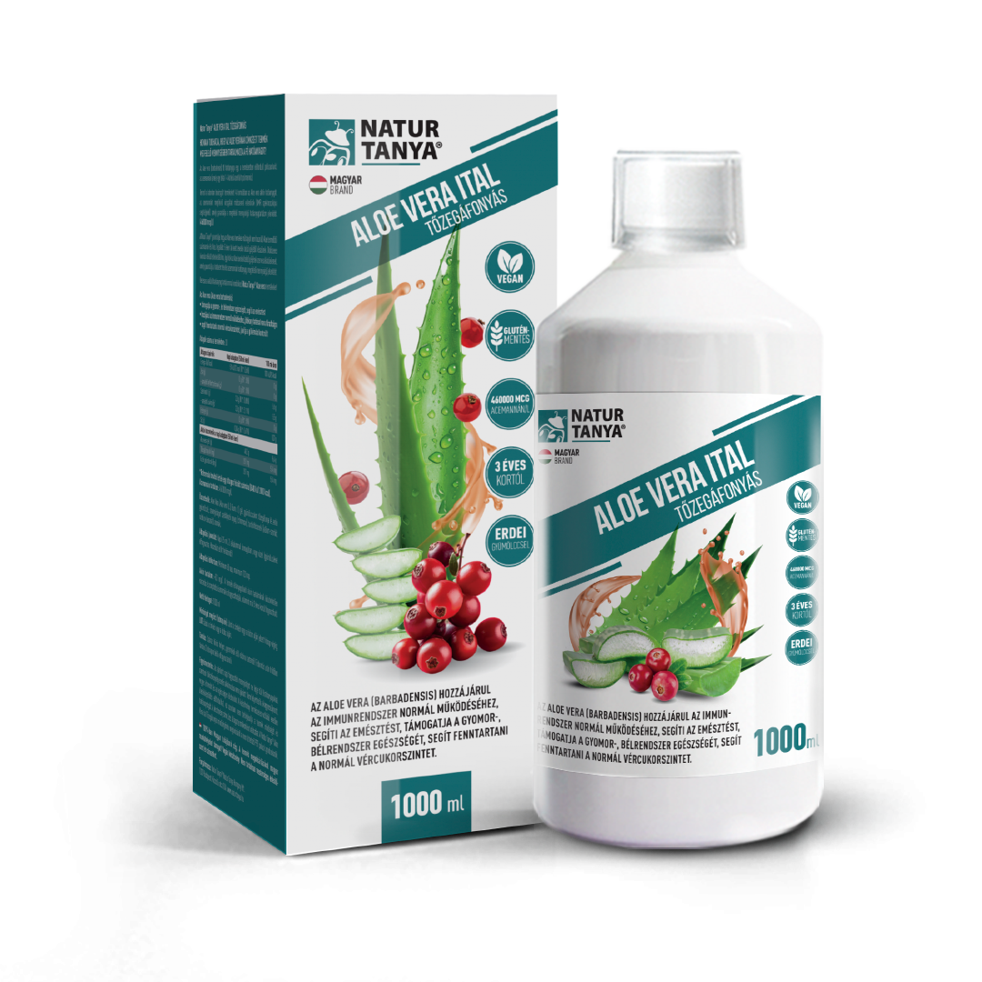 NT Aloevera áfonyás 1L