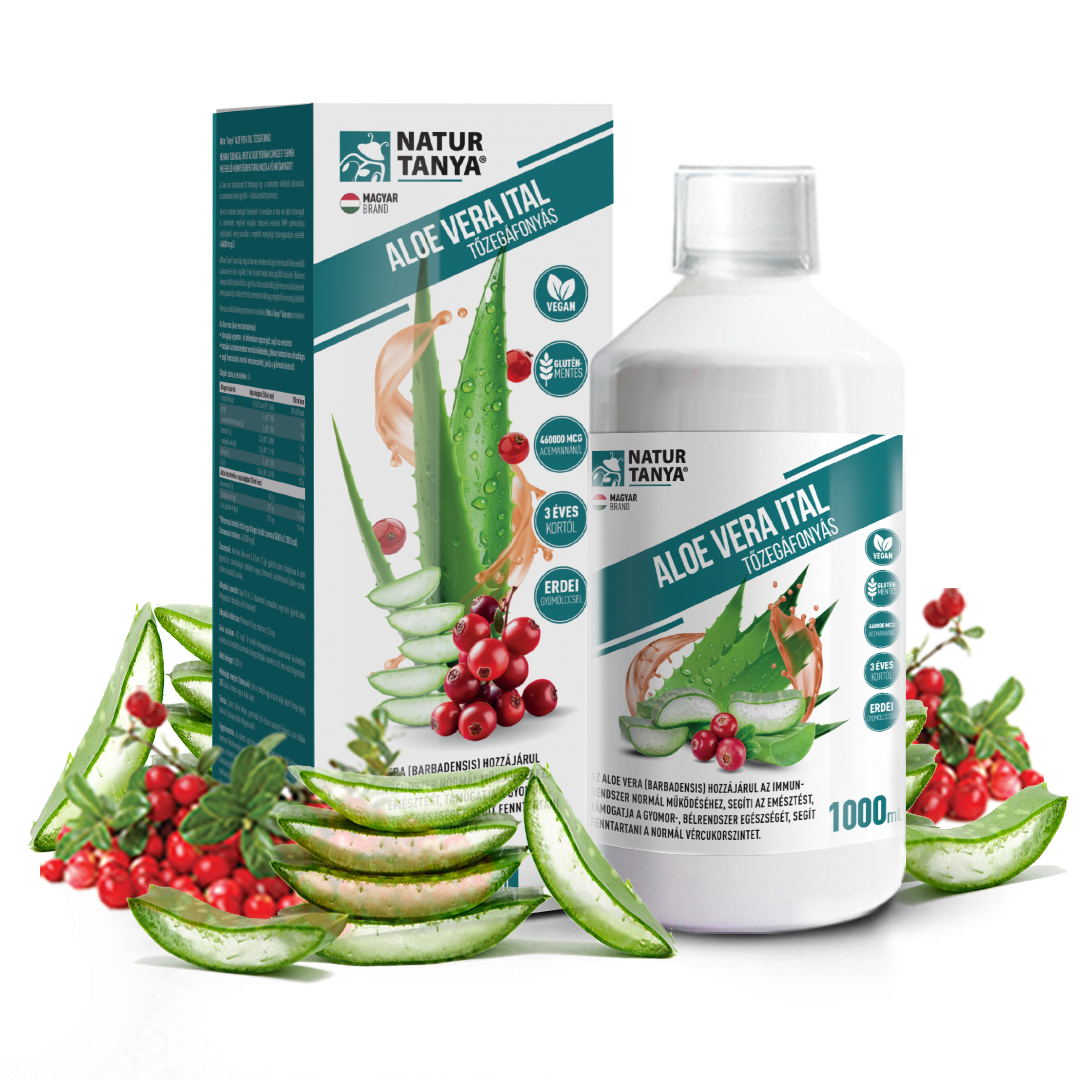 NT Aloevera áfonyás 1L