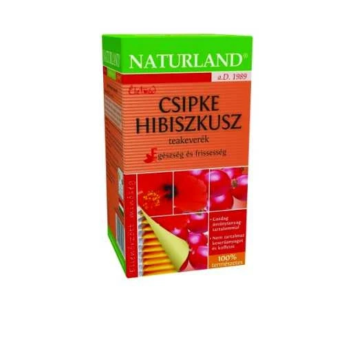 Naturland Csipke Hibiszkusz teakeverék 20 db