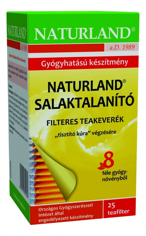 Naturland Salaktalanító tea filteres 25x1 g