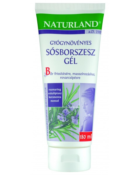 Naturland Gyógynövényes Sósborszesz gél 180 ml