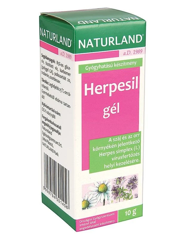Naturland Herpesil gél 10 g