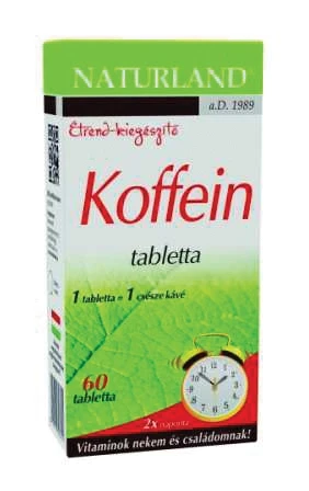 Naturland Koffein tabletta 60 db