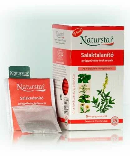 Naturstar Salaktalanító gyógynövény teakeverék 25 db