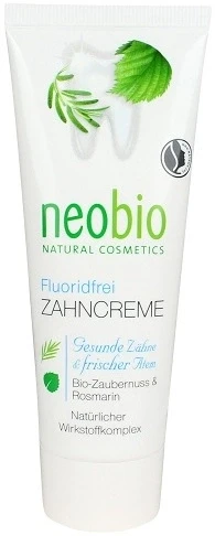 Neobio fogkrém varázsmogyoróval és rozmaringgal 75 ml