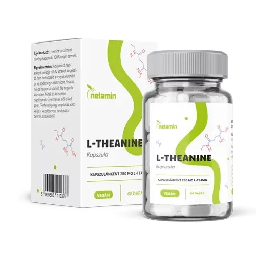 Netamin L-theanine kapszula 250 mg 60db