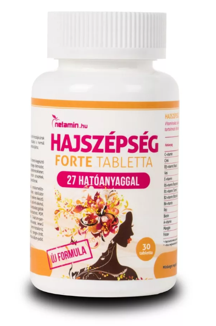 Netamin Hajszépség Forte tabletta 30 db