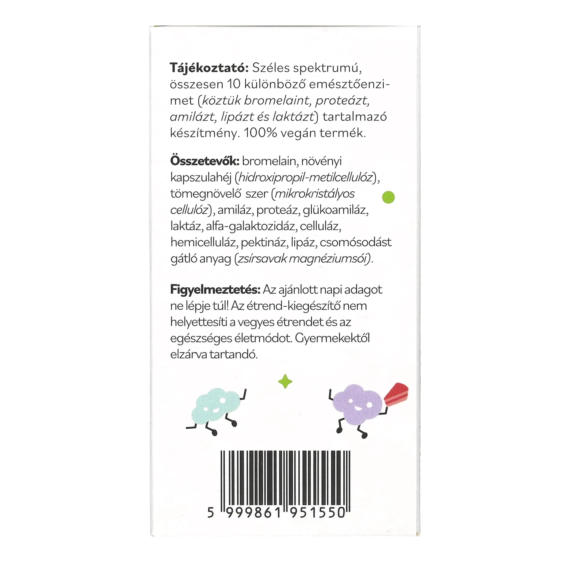 Netamin Enzim Full Spektrum kapszula 30 db