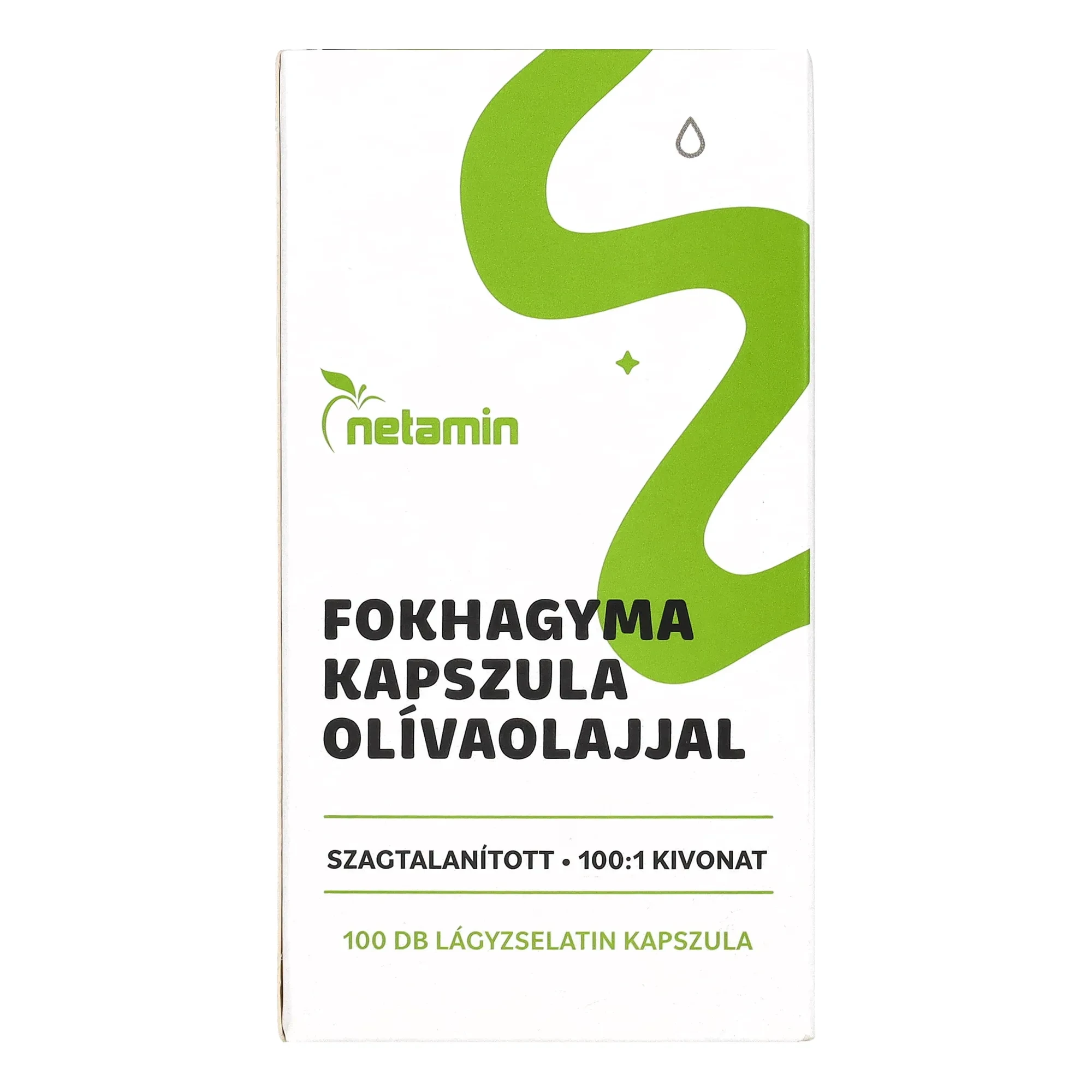 Netamin Fokhagyma Kapszula Olivaolajjal 100 db