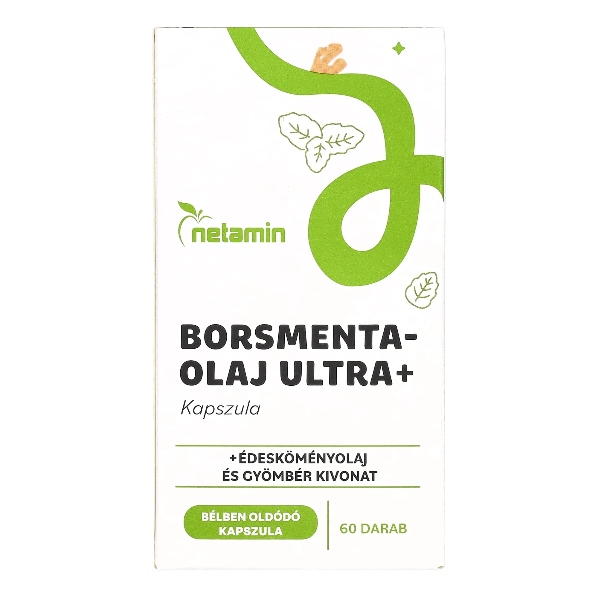 Netamin Borsmentaolaj Ultra+ kapszula 60 db