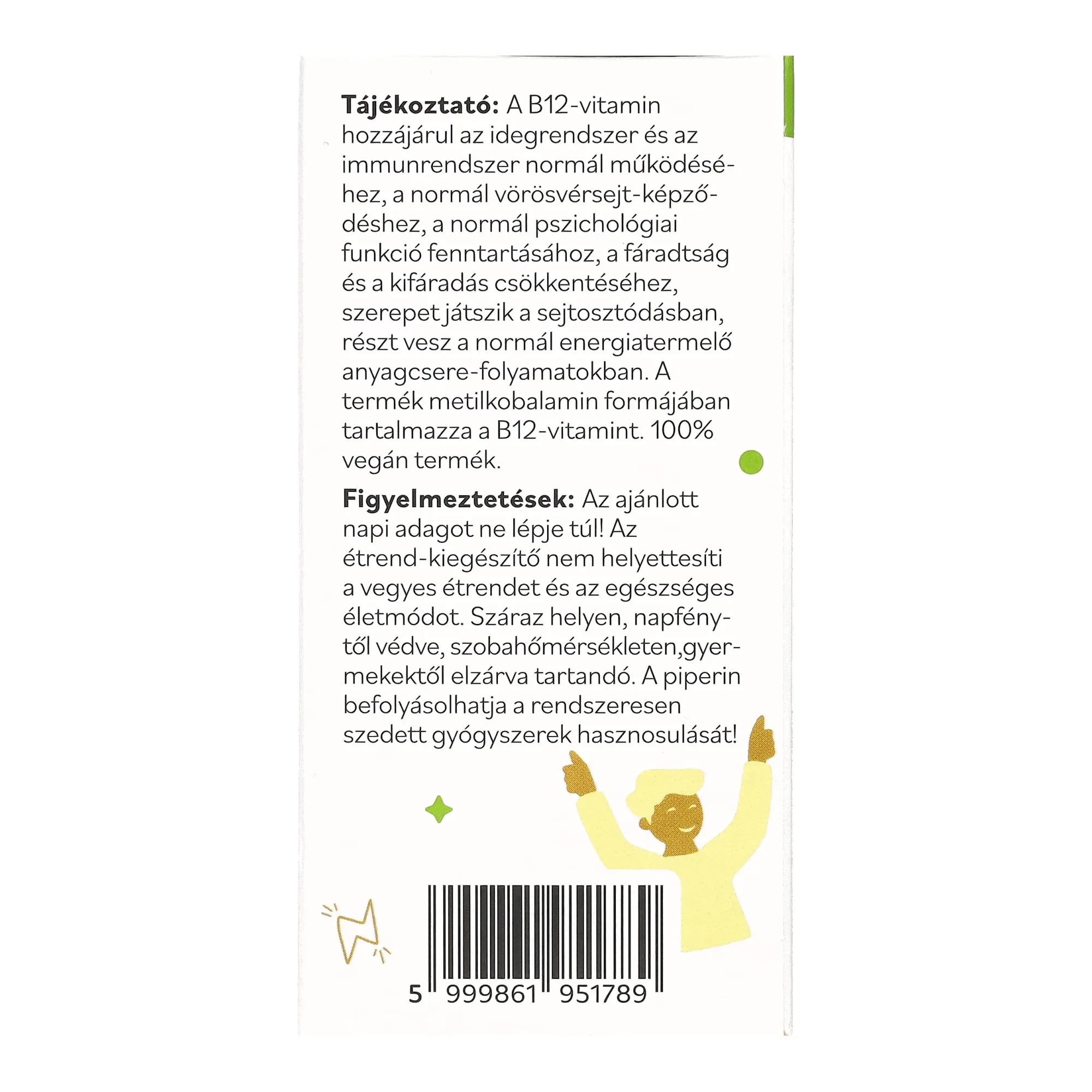 Netamin Optimalizált Metil-B12 kapszula 30 db