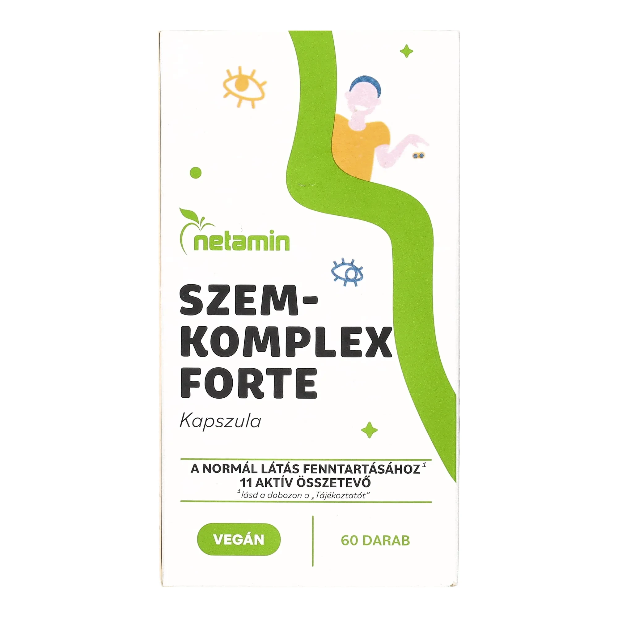 Netamin SZEMKOMPLEX FORTE kapszula 60db
