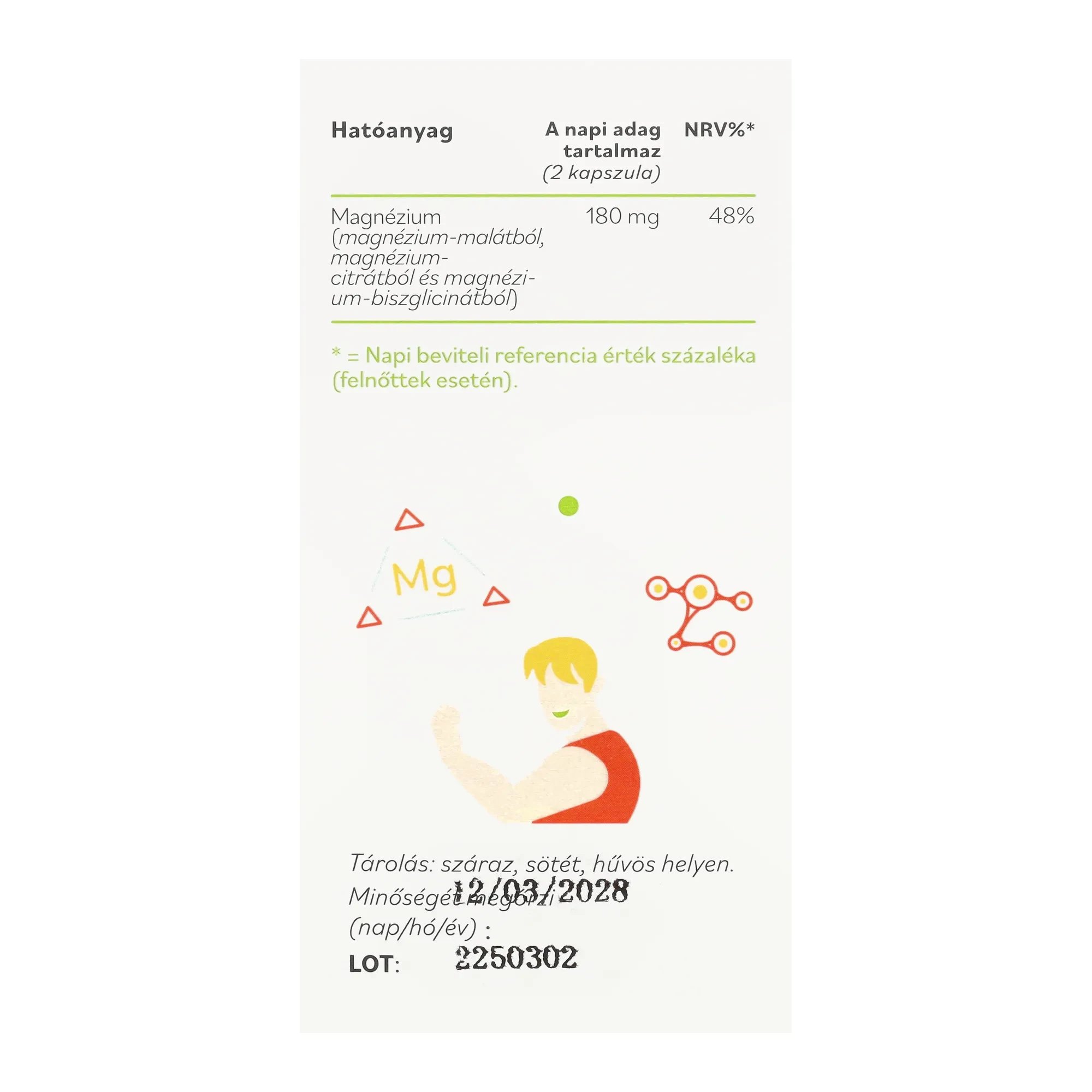 Netamin szerves Magnézium Trió PRO kapszula 90 db
