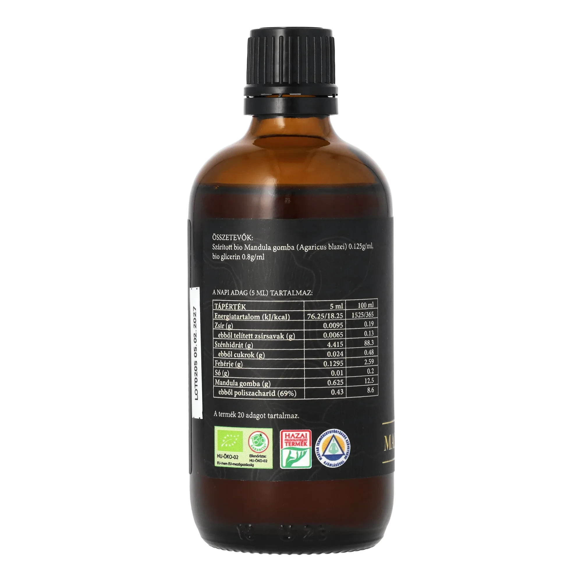 Naja Forest bio Mandula étrend-kiegészítő 100ml