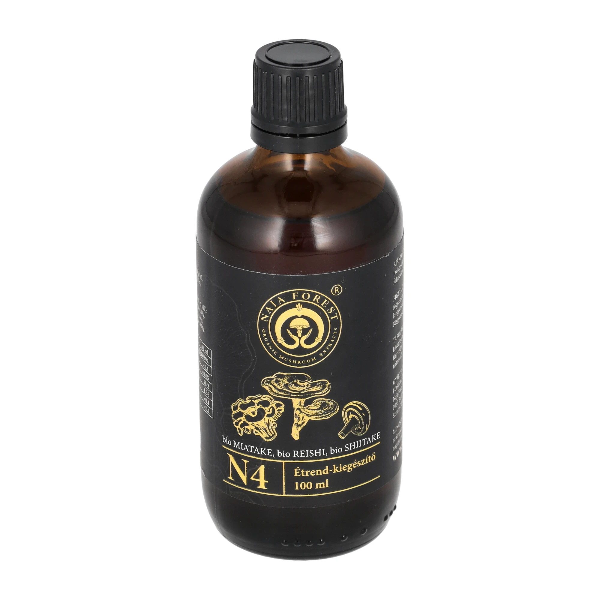 Naja Forest N4 bio Maitake, bio Reishi, bio Shiitake étrend-kiegészítő 100ml