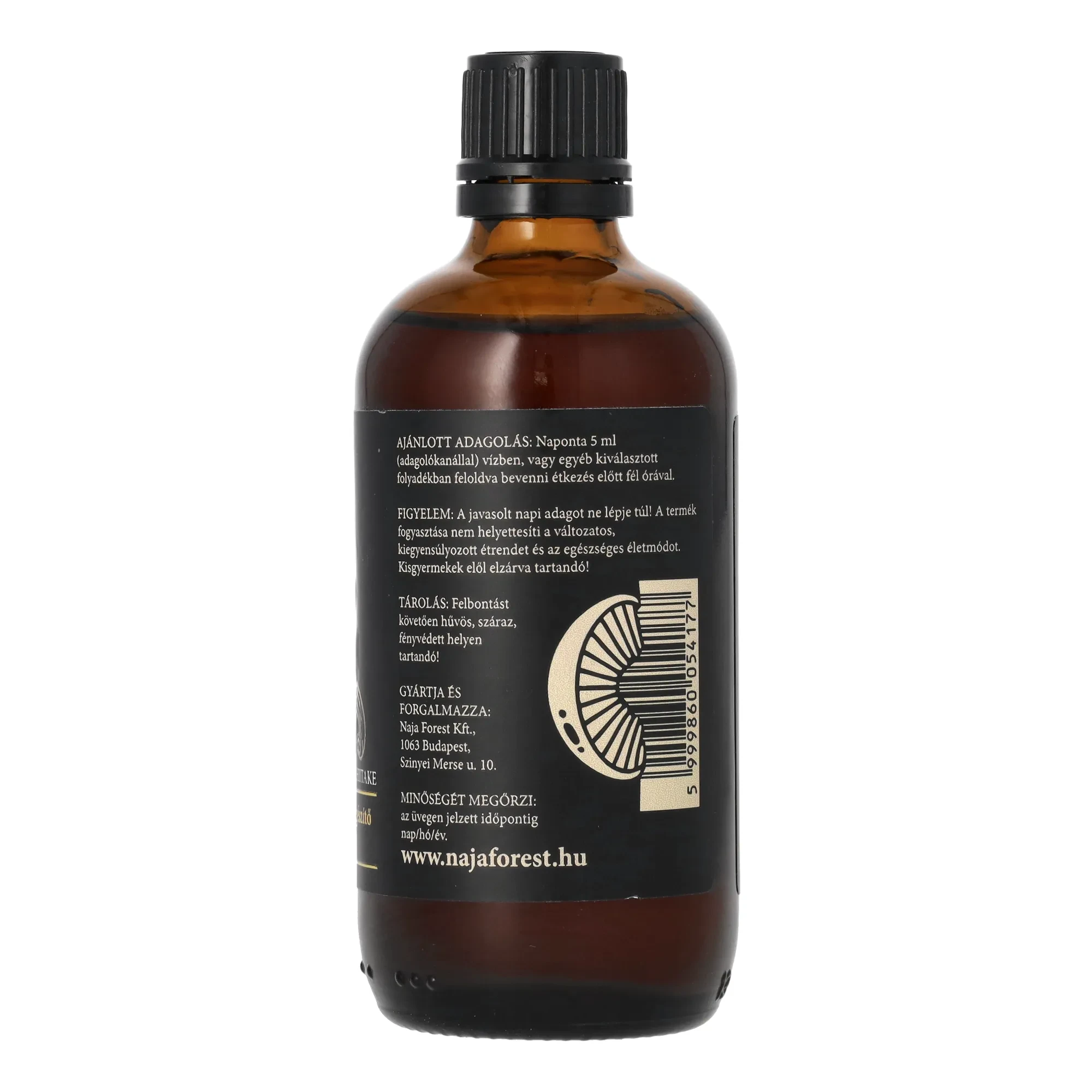 Naja Forest N4 bio Maitake, bio Reishi, bio Shiitake étrend-kiegészítő 100ml