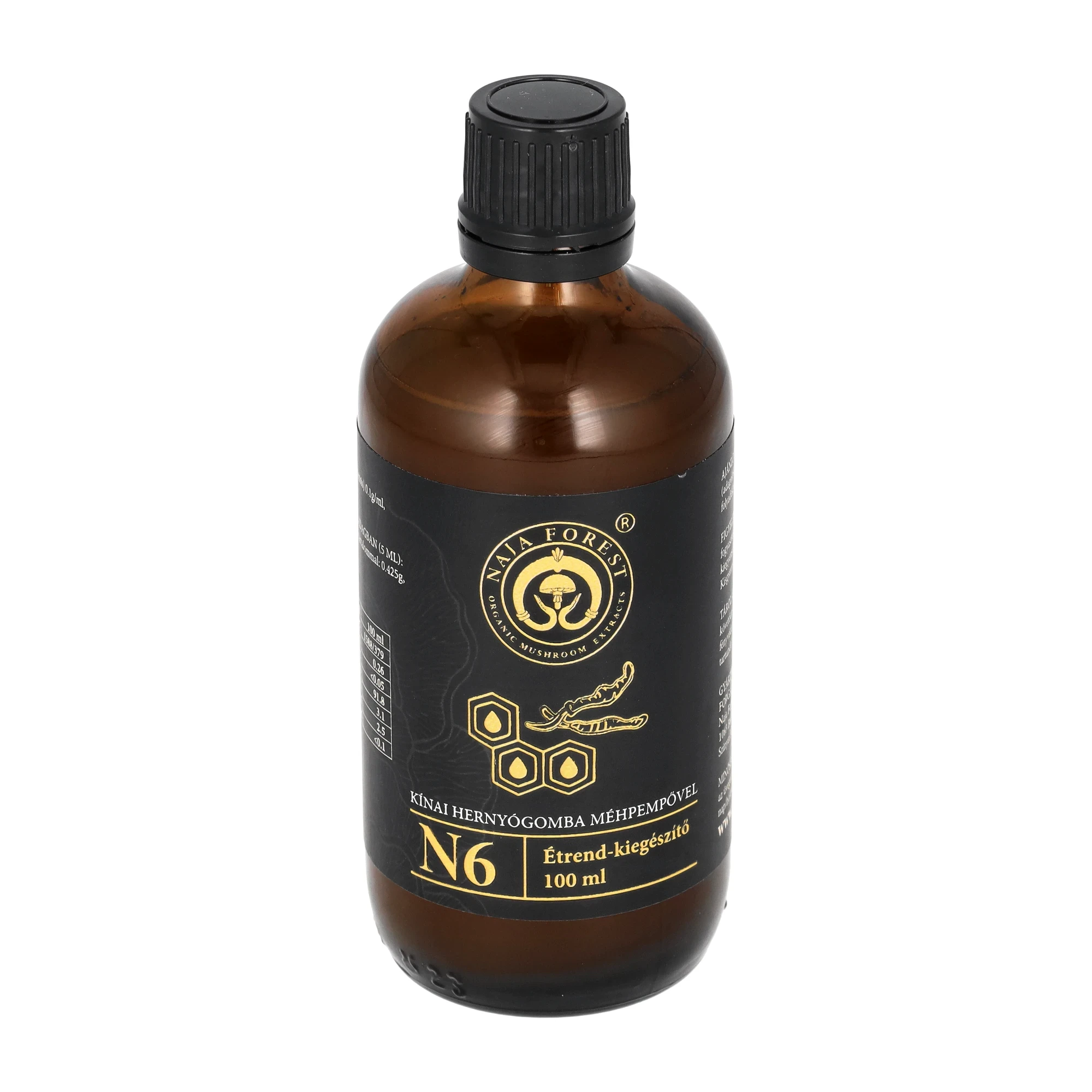 Naja Forest N6 bio Cordyceps - méhpempő étrend-kiegészítő 100ml