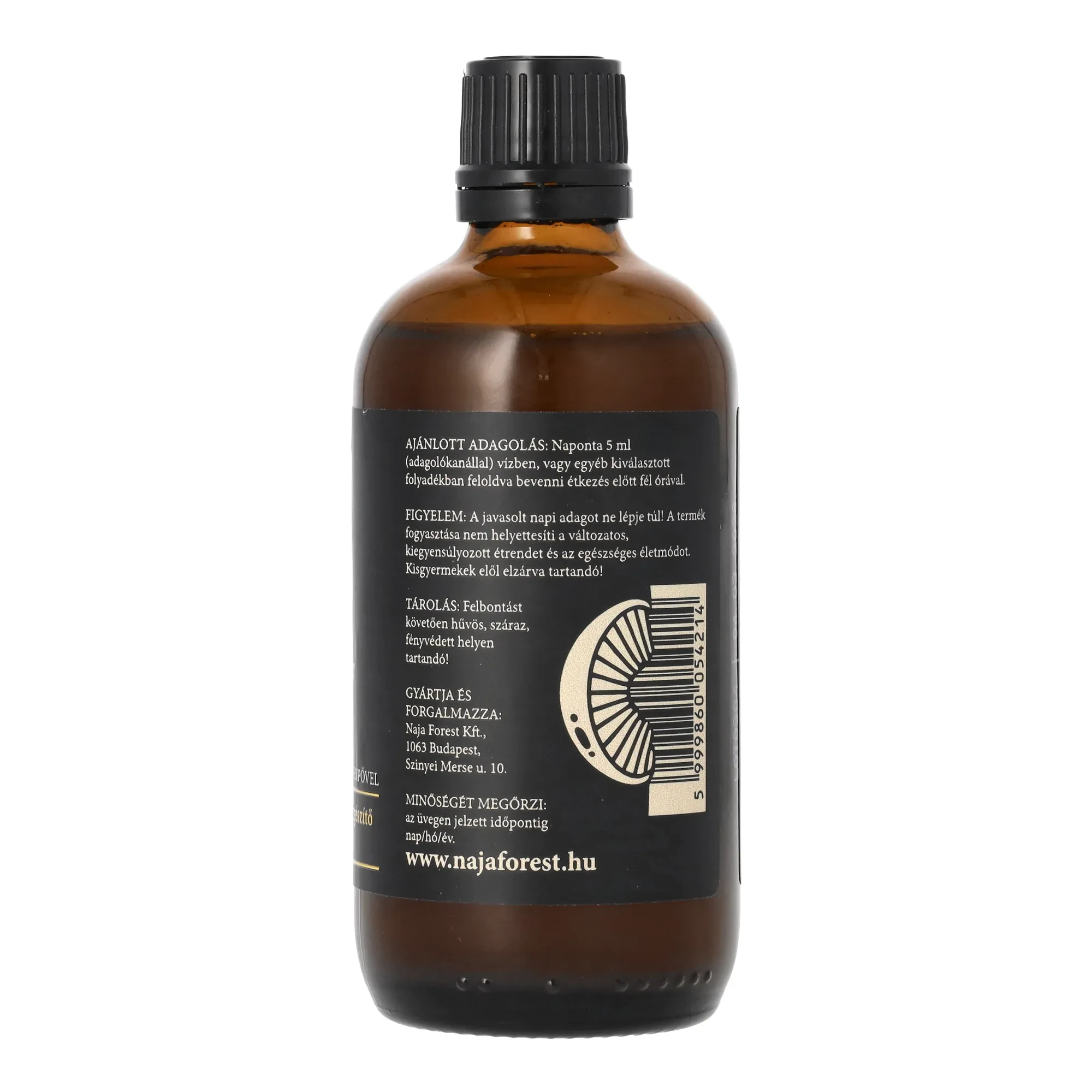 Naja Forest N6 bio Cordyceps - méhpempő étrend-kiegészítő 100ml