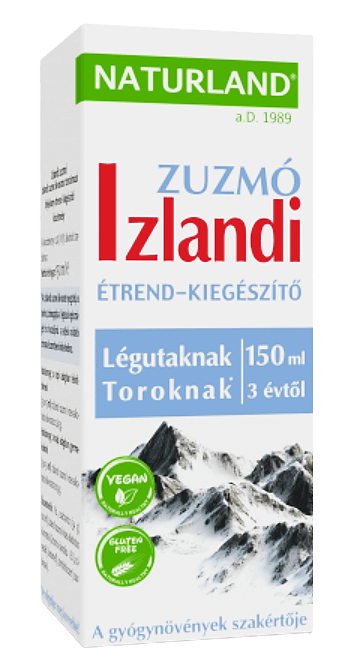 Naturland Izlandi zuzmó 150 ml
