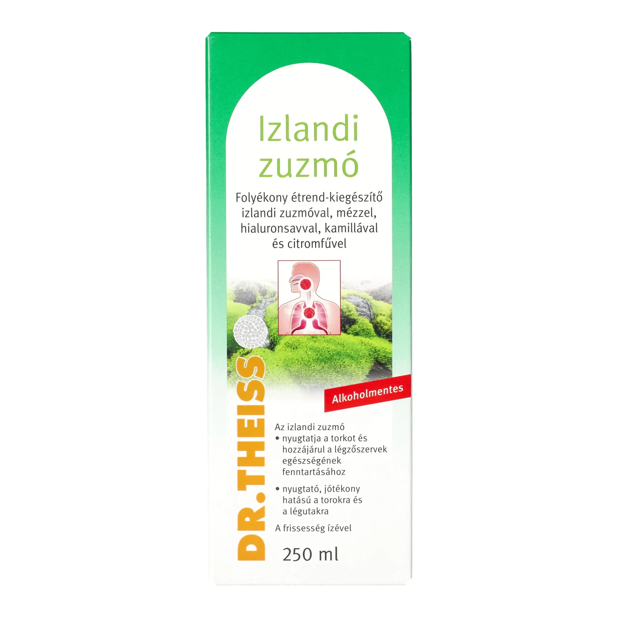 Dr. Theiss Izlandi zuzmó Folyékony étrend-kiegészítő 250 ml