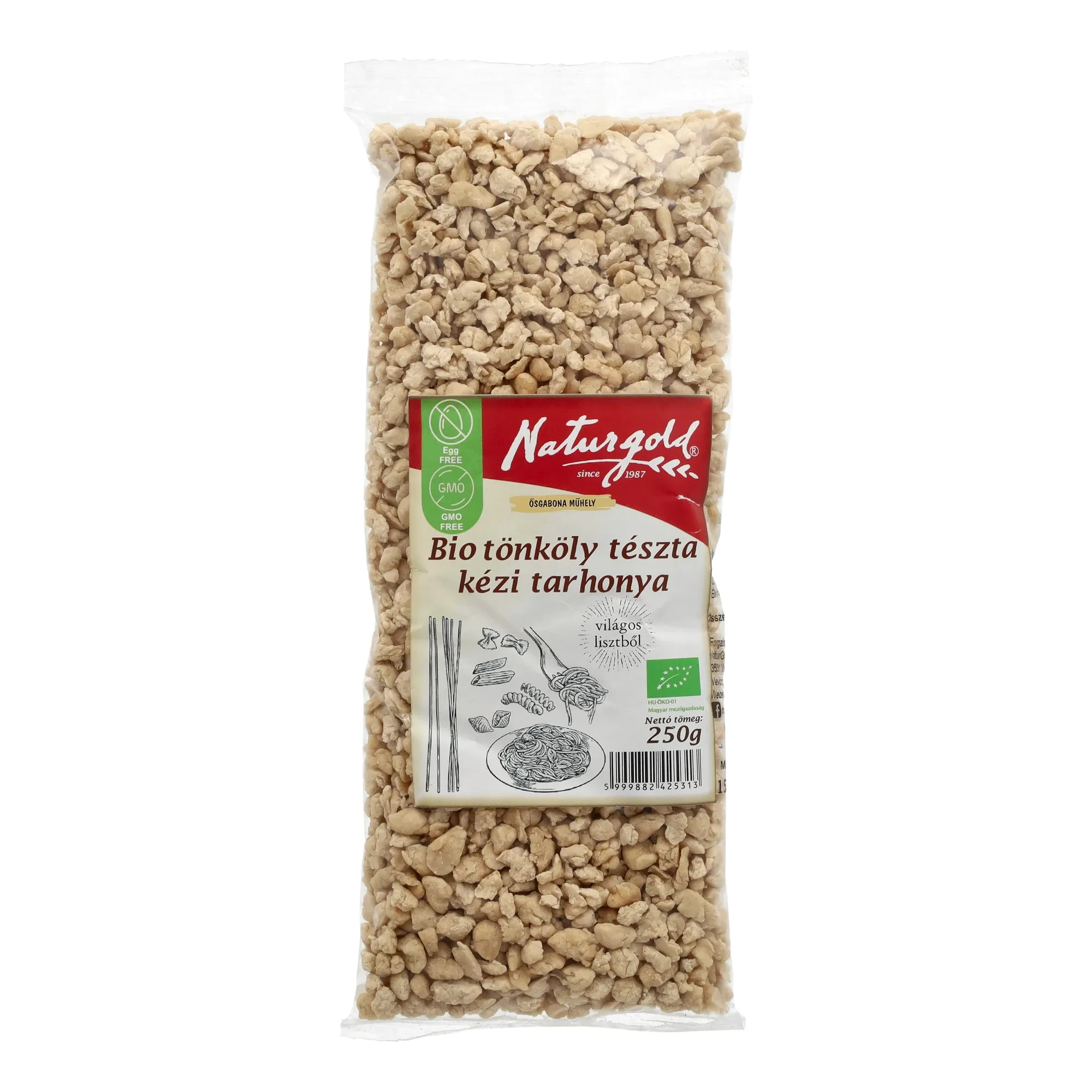 Naturgold Bio Tönköly Tészta Kézi Tarhonya 250 g