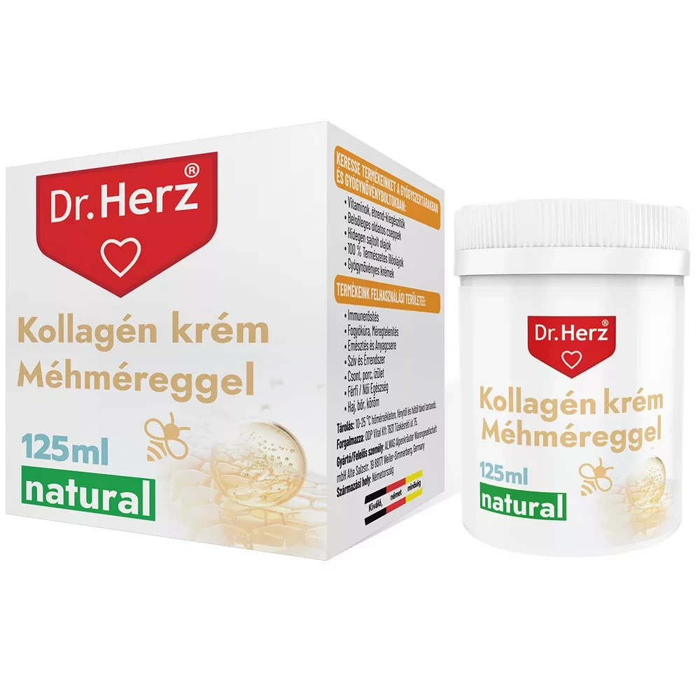 Dr.Herz Kollagénkrém Méhméreggel 125 ml