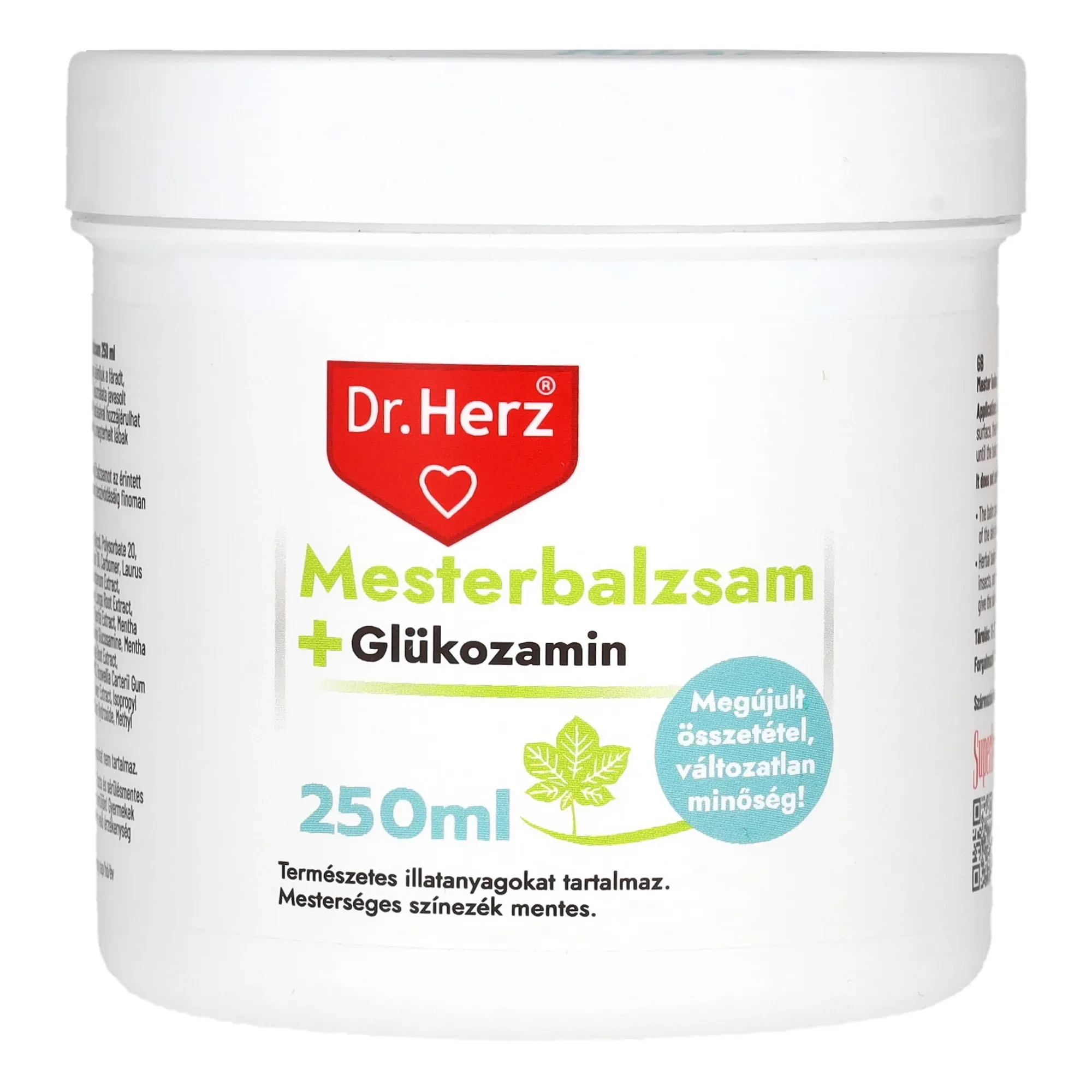 Dr.Herz Mesterbalzsam + Glükozamin 250ml