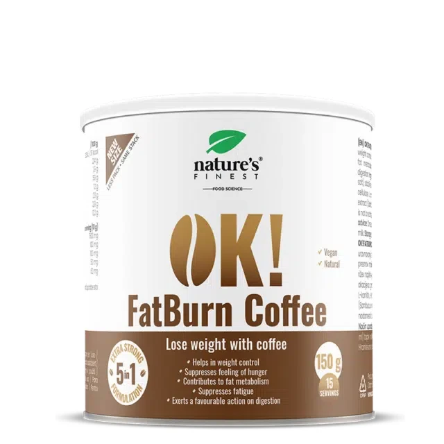 Nature's Finest OK! Fatburn Coffee 150g