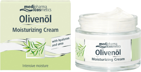 Olivenöl hidratáló arckrém hialuronnal és ureával 50ml