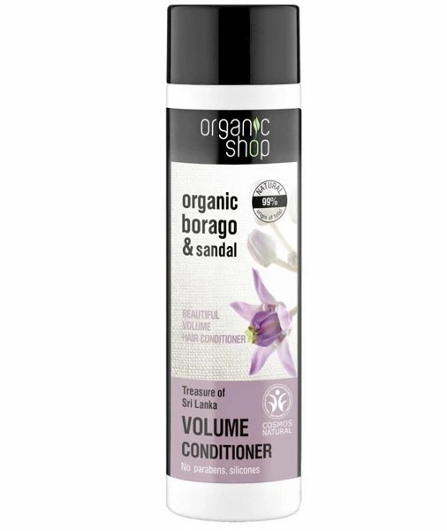 Organic Shop balzsam bio borágó és szantálfa kivonattal 280 ml