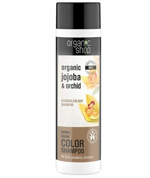Organic Shop Színvédő sampon bio jojobával és orchideával 280 ml