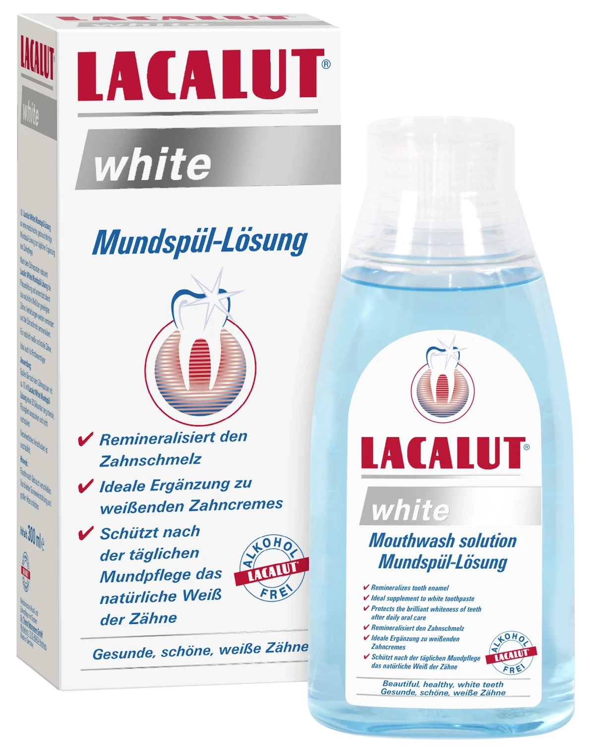Lacalut aktív white szájvíz 300ml