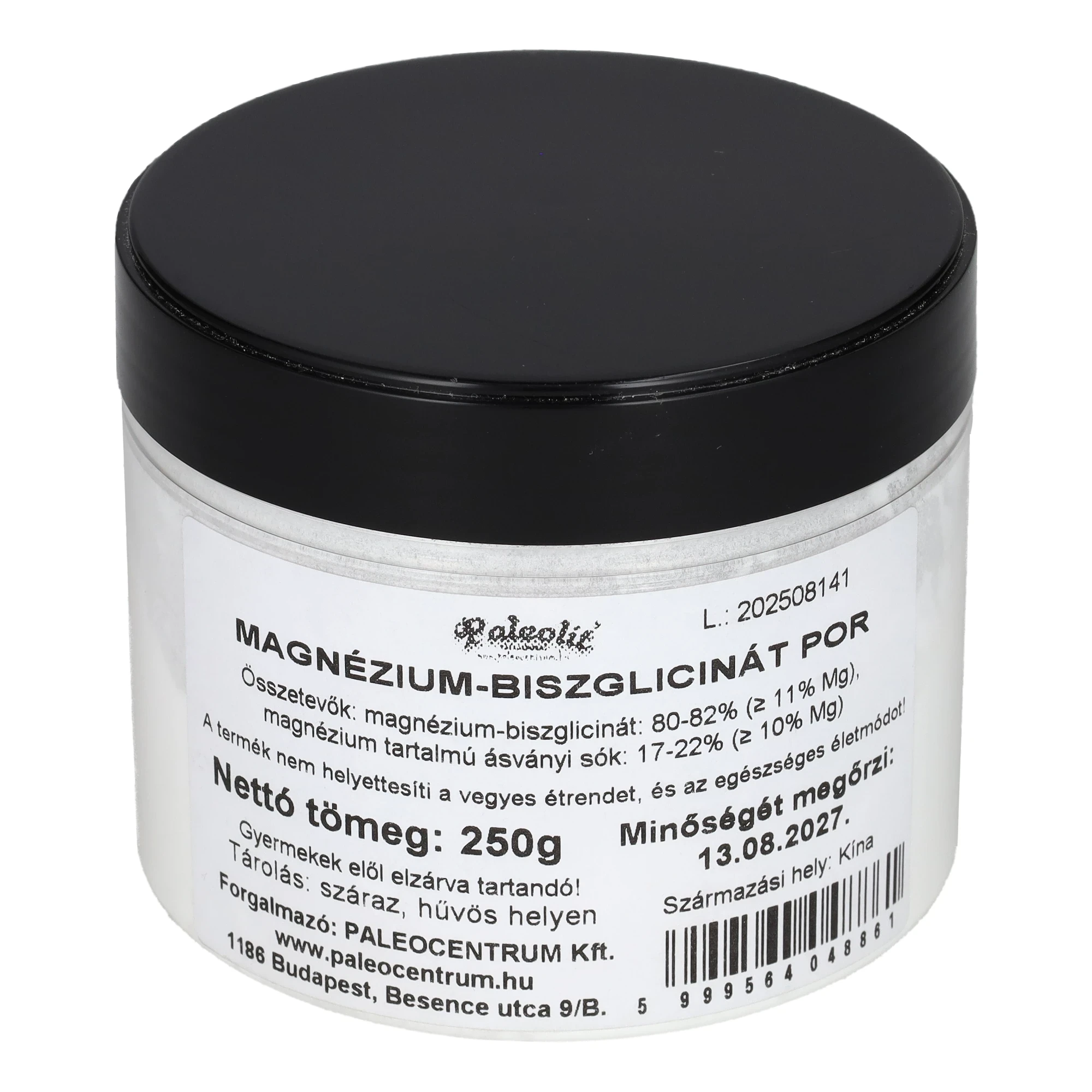 Paleolit Magnézium - Biszglicinát Por 250 g