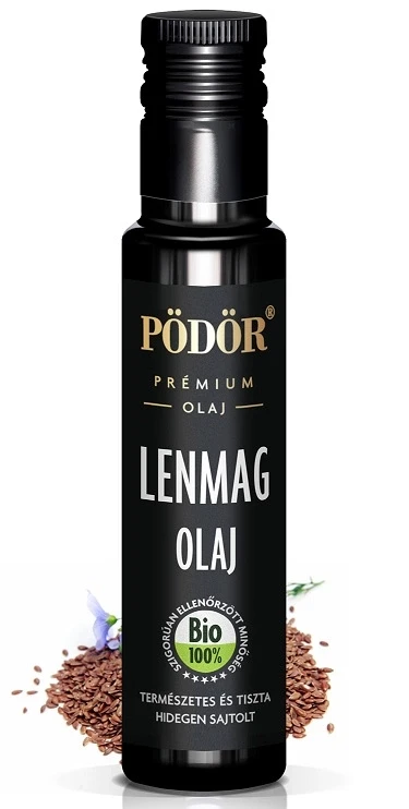 Pödör Lenmagolaj BIO 100ml