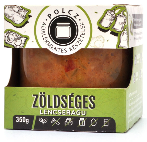 Polcz - Zöldséges lencseragu