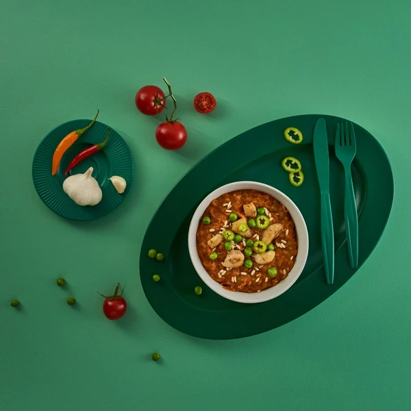 Polcz - Zöldborsós csirke rizzsel