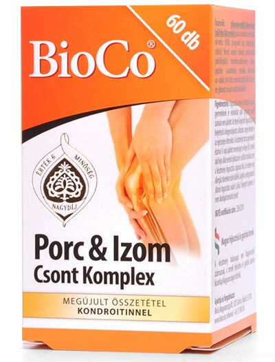 BioCo Porc&Izom csont komplex tabletta kondroitinnel 60db
