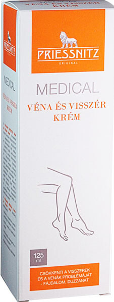 Priessnitz medical véna és viszérkrém 125ml