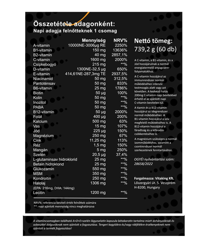 VK Multi Profi Sport csomag 60db