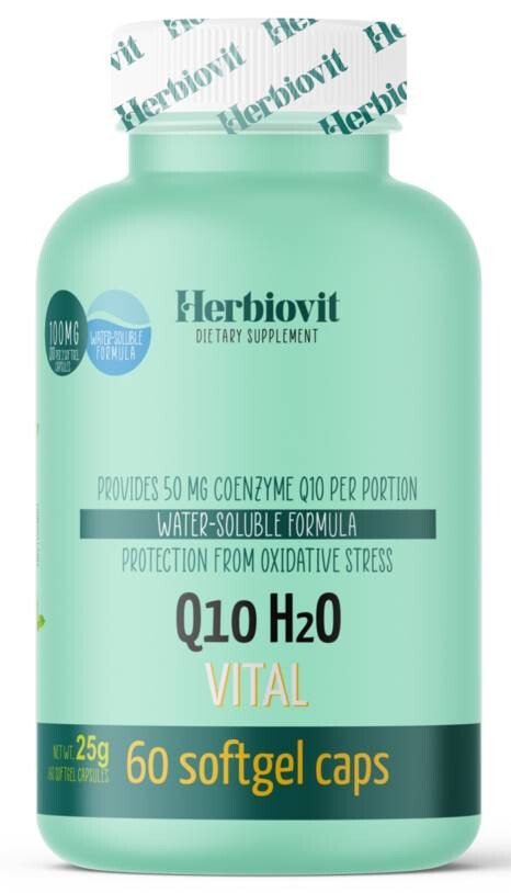 Herbiovit Q10 H2O Vital lágykapszula 60db