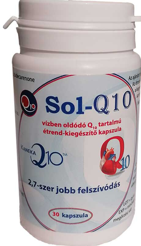 Sol-Q10 vízben diszpergálódó Q10 30db